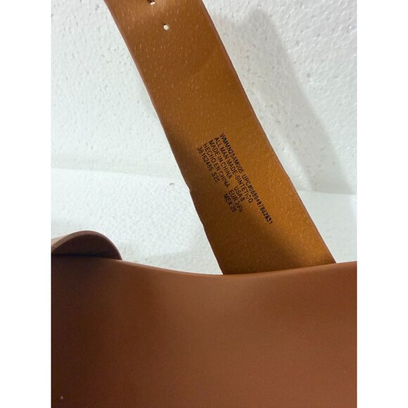 Madden NYC Womens Platform Sandals Brown Faux Leather Double Strap Adjustable Bu - Picture 7 of 12